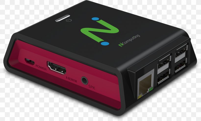 Thin Client NComputing Raspberry Pi Computer Software, PNG, 1000x605px, Thin Client, Adapter, Arm Cortexa53, Cable, Citrix Systems Download Free