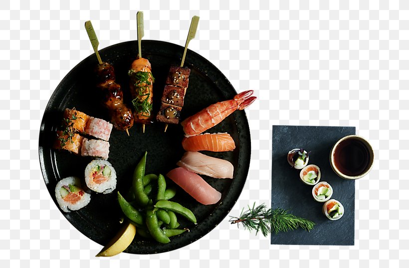 Japanese Cuisine Sticks'n'Sushi Take-out, PNG, 716x537px, Japanese Cuisine, Asian Food, Cuisine, Dish, Food Download Free