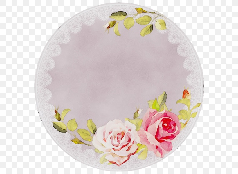 Floral Design, PNG, 600x601px, Watercolor, Floral Design, Paint, Tableware, Wet Ink Download Free