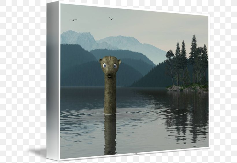 Loch Ness Monster Gallery Wrap Canvas Photography, PNG, 650x563px, Loch Ness, Art, Canvas, Gallery Wrap, Inlet Download Free