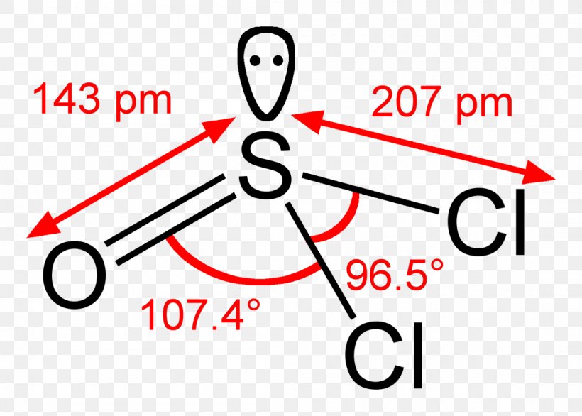 Thionyl Chloride Lewis Structure Molecule Trigonal Pyramidal Molecular Geometry, PNG, 1100x787px, Thionyl Chloride, Area, Brand, Chemical Compound, Chemical Formula Download Free