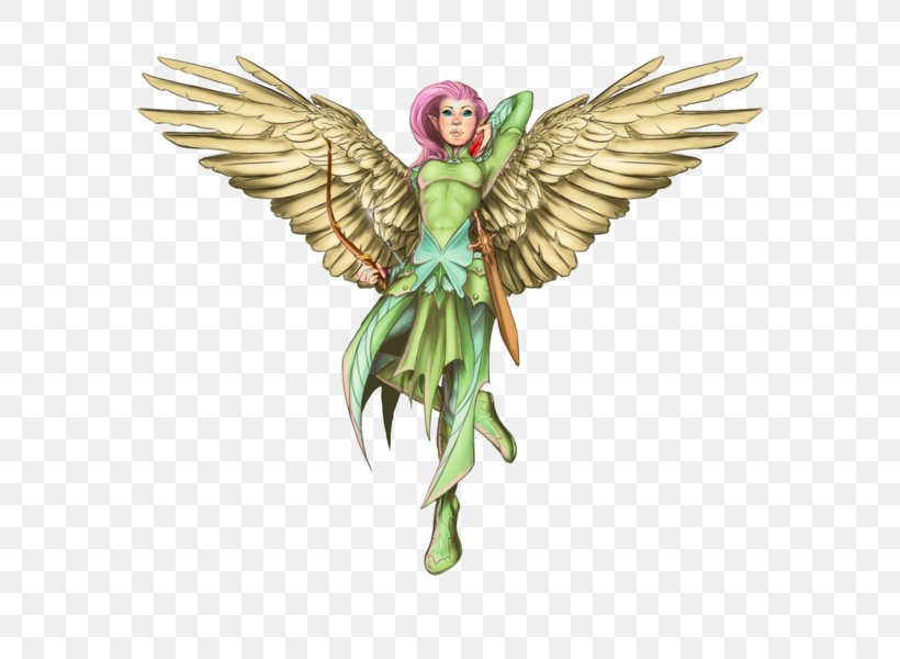 Dungeons & Dragons Fluttershy Elf Fairy Fantasy, PNG, 574x600px, Dungeons Dragons, Angel, Bird, Dragon, Drawing Download Free