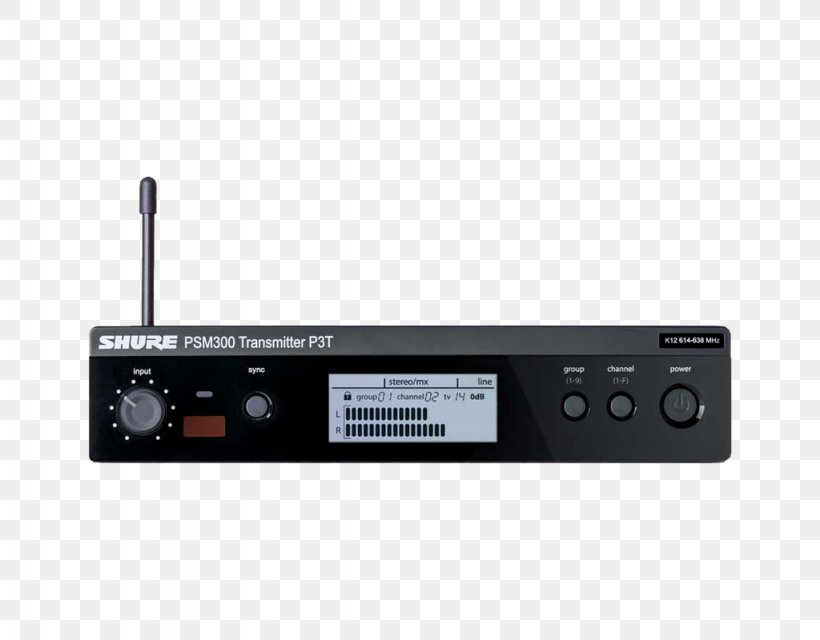 Microphone Shure P3TR112GR Shure P3TRA215CL PSM300 Wireless Stereo Personal Monitor System Shure SE112, PNG, 1024x800px, Microphone, Audio, Audio Equipment, Audio Receiver, Electronic Instrument Download Free