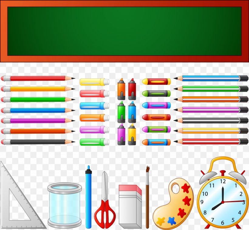 School Supplies Graphic Design Learning, PNG, 946x874px, School Supplies, Blackboard, Classroom, First Day Of School, Learning Download Free