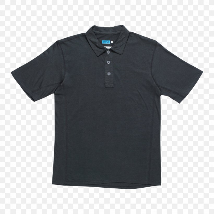 T-shirt Sleeve Polo Shirt Clothing, PNG, 1024x1024px, Tshirt, Active Shirt, Black, Brand, Clothing Download Free