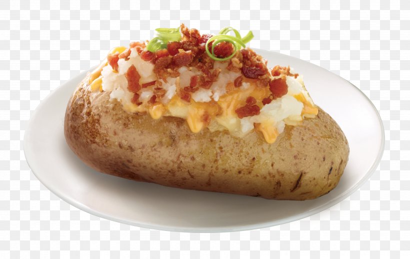 Baked Potato Stuffing Bacon, PNG, 3468x2187px, Baked Potato, American Food, Bacon, Baking, Cuisine Download Free