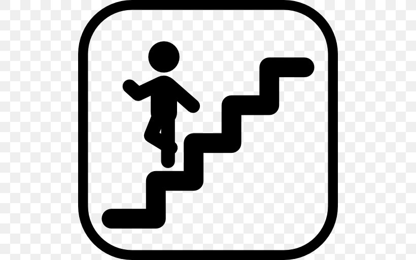 Falling Down, PNG, 512x512px, Stairs, Area, Black And White, Human Behavior, Point Download Free