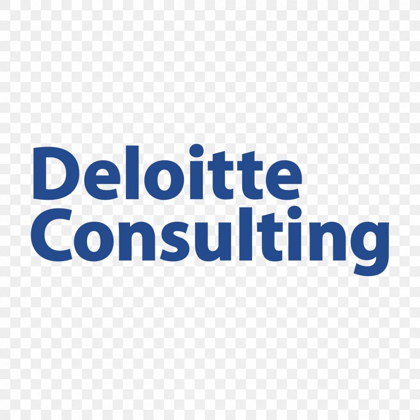 Logo Deloitte Management Consulting Business Brand, PNG, 2400x2400px, Logo, Area, Blue, Brand, Business Download Free