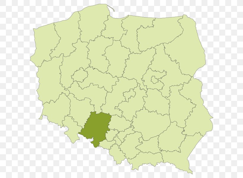 Map Ecoregion Administrative Divisions Of Poland Administratīvi Teritoriālais Iedalījums, PNG, 649x600px, Map, Administrative Divisions Of Poland, Ecoregion Download Free