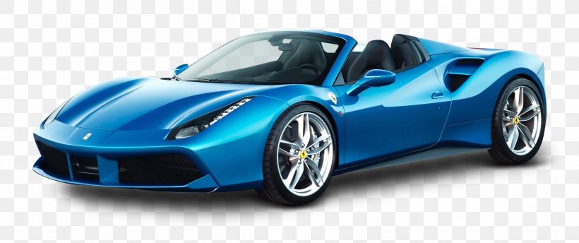 2016 Ferrari 488 Spider Sports Car Luxury Vehicle, PNG, 2396x1008px, Ferrari, Automotive Design, Automotive Exterior, Car, Convertible Download Free