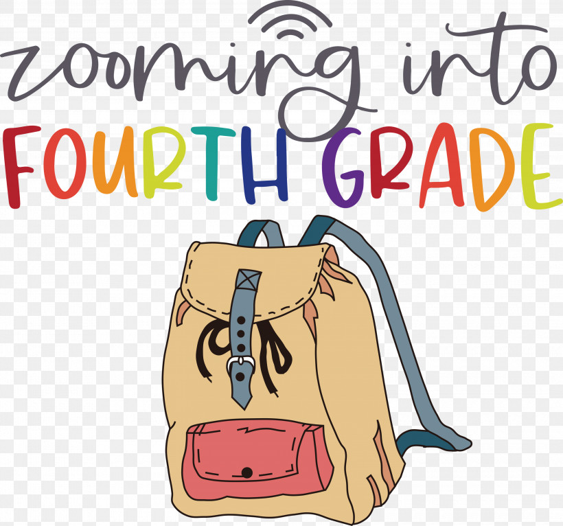Back To School Fourth Grade, PNG, 3000x2805px, Back To School, Bag, Baggage, Cartoon, Fourth Grade Download Free