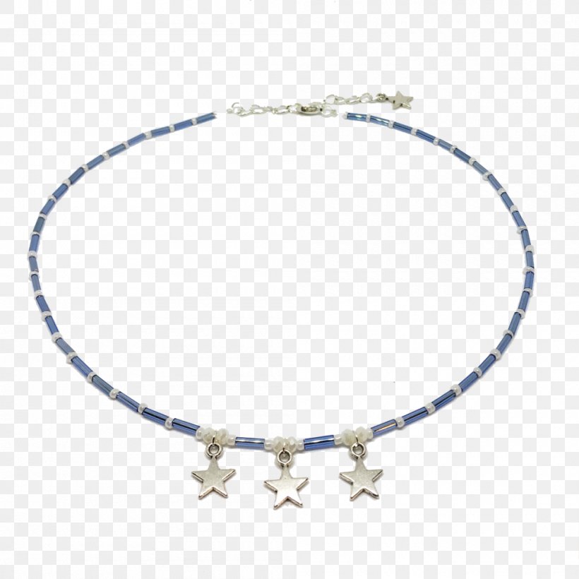 Bracelet Jewellery Necklace Anklet Silver, PNG, 1000x1000px, Bracelet, Anklet, Blue, Body Jewellery, Body Jewelry Download Free