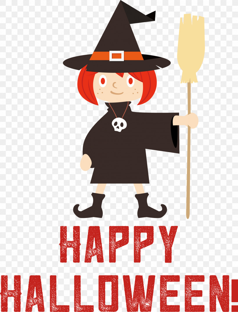 Happy Halloween, PNG, 2288x3000px, Happy Halloween, Animation, Cartoon, Costume, Digital Art Download Free