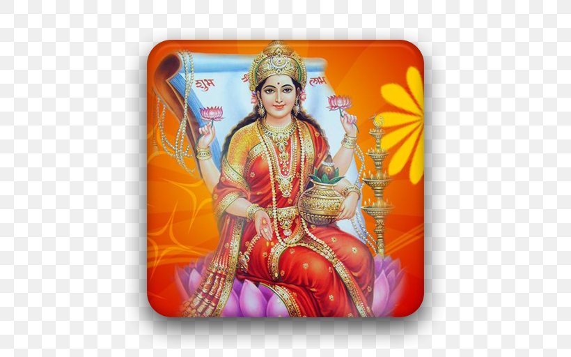 Lakshmi Devi Goddess Wealth Deity, PNG, 512x512px, Lakshmi, Art, Deity, Deva, Devi Download Free