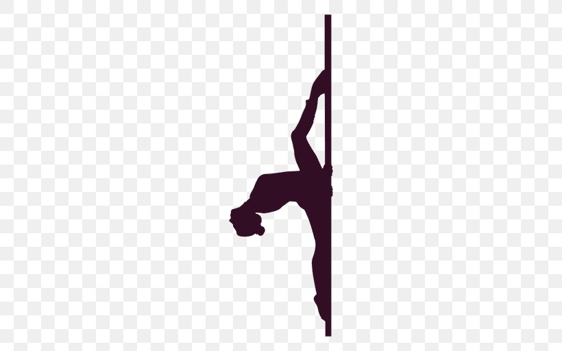 Pole Dance Silhouette Split, PNG, 512x512px, Pole Dance, Dance, Dance Move, Hand, Joint Download Free