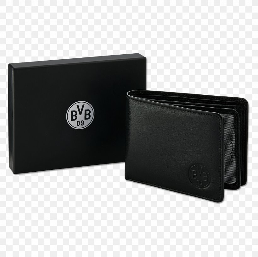 Borussia Dortmund Wallet Pelipaita Leather, PNG, 1600x1600px, Borussia Dortmund, Black, Brand, Dortmund, Fashion Accessory Download Free