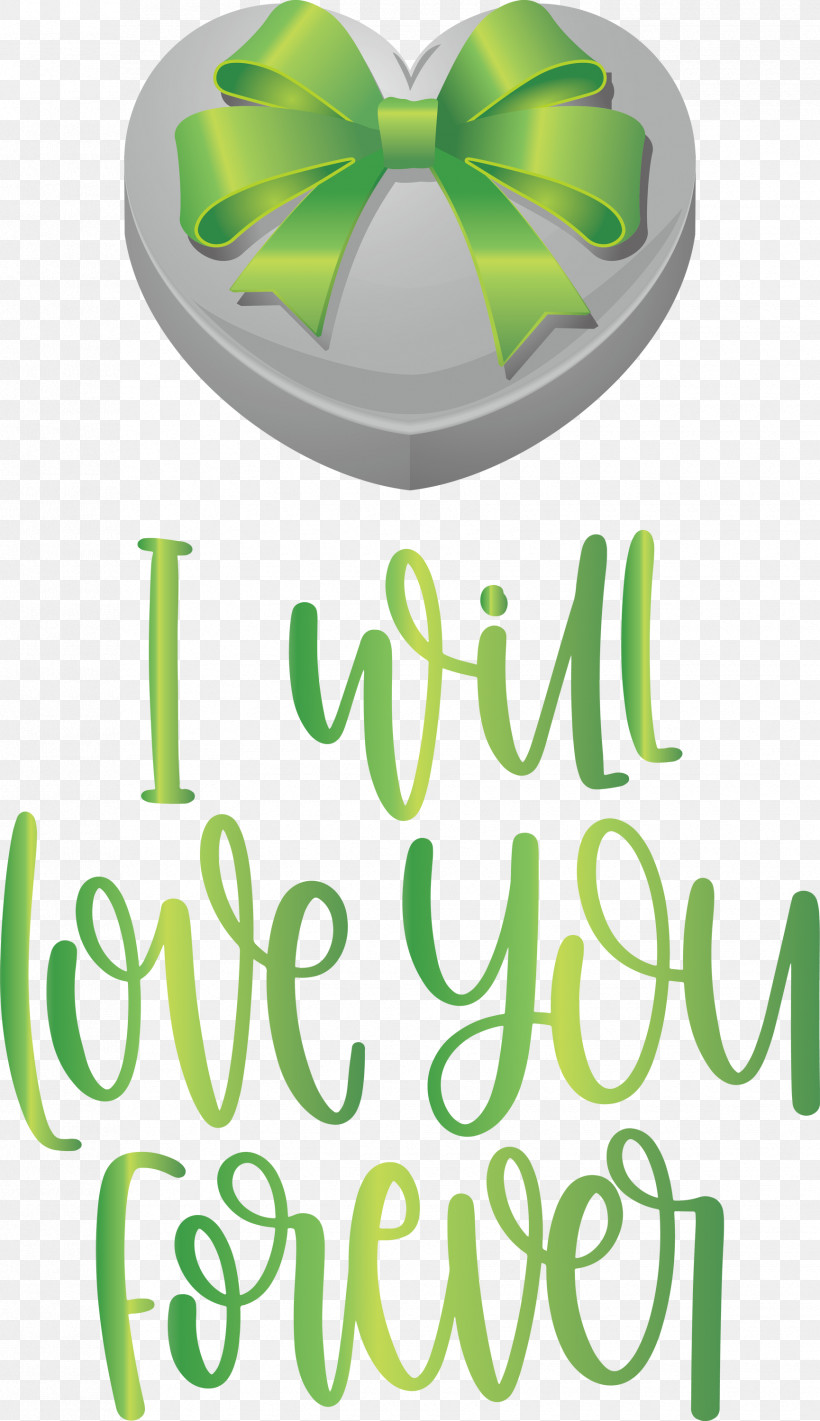 Love You Forever Valentines Day Valentines Day Quote, PNG, 1730x3000px, Love You Forever, Biology, Green, Leaf, Logo Download Free