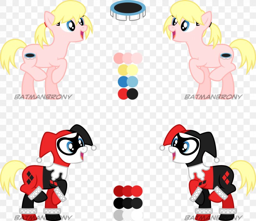 Pony Harley Quinn Pinkie Pie Joker Rainbow Dash, PNG, 1851x1600px, Watercolor, Cartoon, Flower, Frame, Heart Download Free