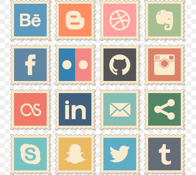 Social Media Icon, PNG, 733x733px, Social Media, Information, Rectangle, Social Download Free