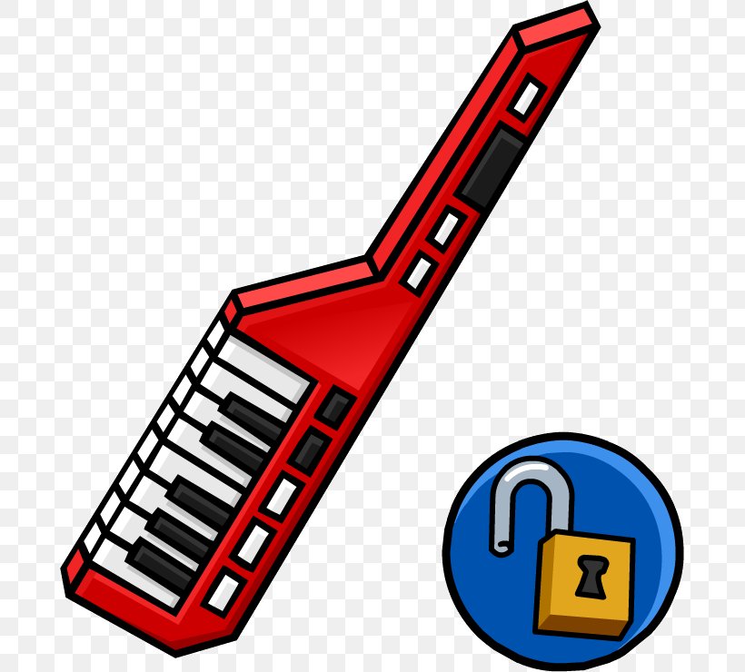 Club Penguin Keytar Video Games Wiki, PNG, 687x740px, Club Penguin, Area, Fandom, Guitar, Keytar Download Free