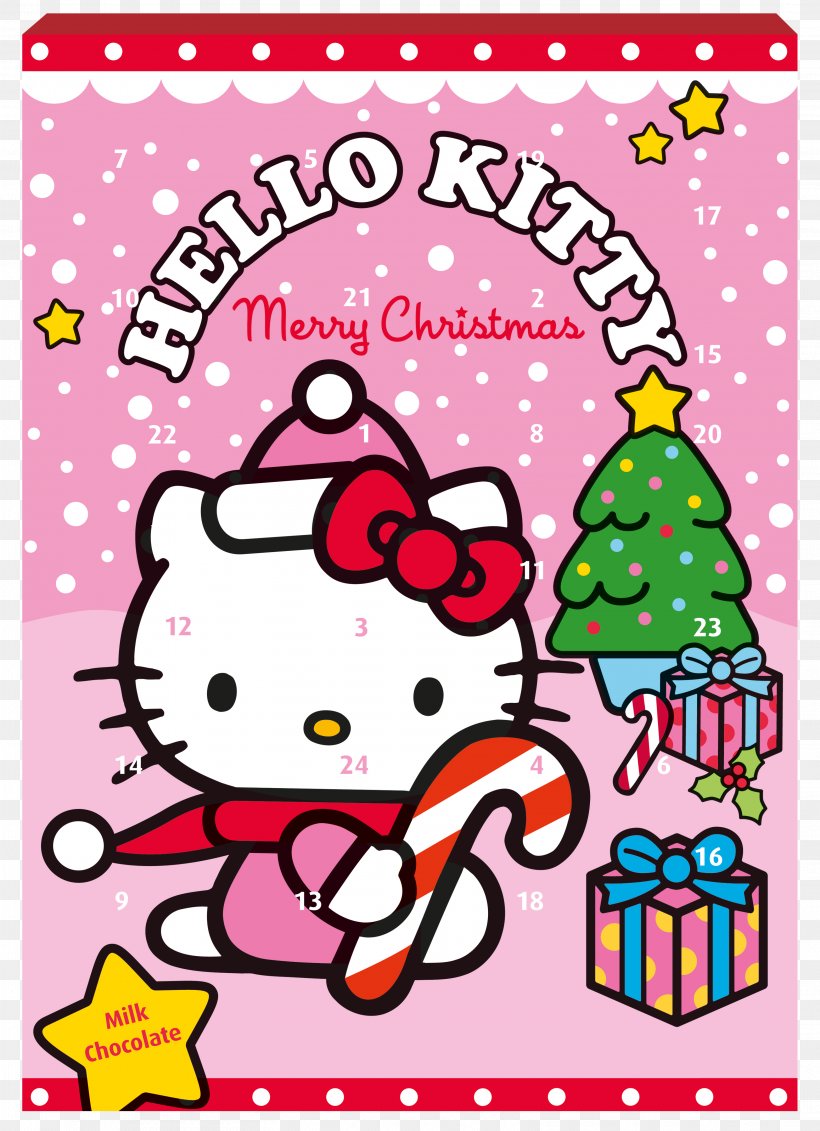 Hello Kitty Christmas Animation, PNG, 3134x4323px, Hello Kitty, Animation, Area, Art, Candy Cane Download Free