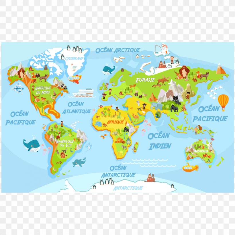 World Map Sticker Wall Decal, PNG, 1200x1200px, World, Area, Border, Child, Decal Download Free