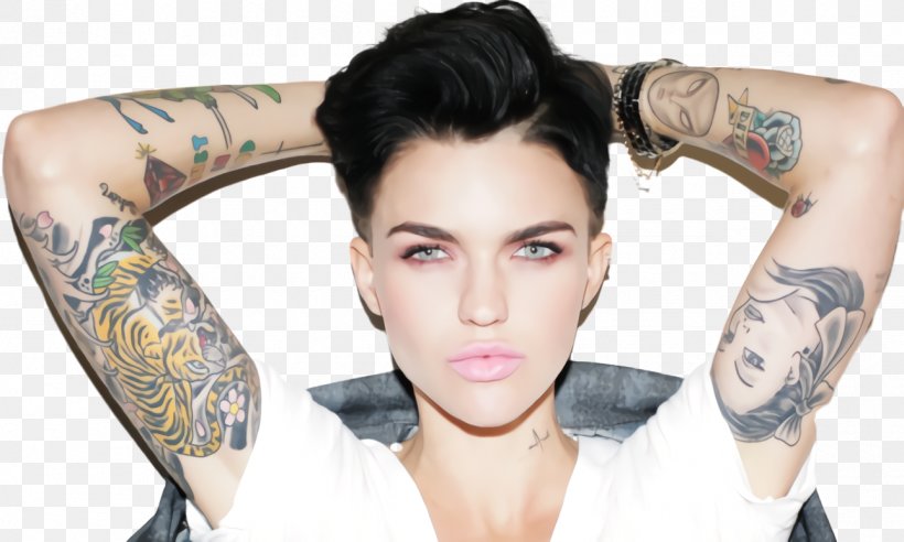 Ruby Rose Orange Is The New Black Batwoman Stella Carlin New Daisy Theatre, PNG, 1290x774px, Ruby Rose, Actor, Arm, Arrowverse, Batwoman Download Free