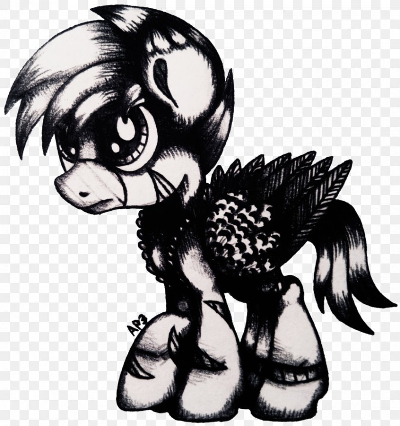 Horse Dog Bird Legendary Creature Canidae, PNG, 866x922px, Horse, Art, Bird, Black And White, Canidae Download Free