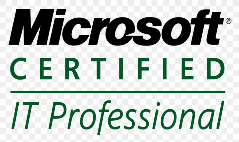 Microsoft Certified IT Professional Microsoft Certified Professional Professional Certification Information Technology, PNG, 833x495px, Microsoft Certified It Professional, Area, Brand, Certification, Computer Servers Download Free