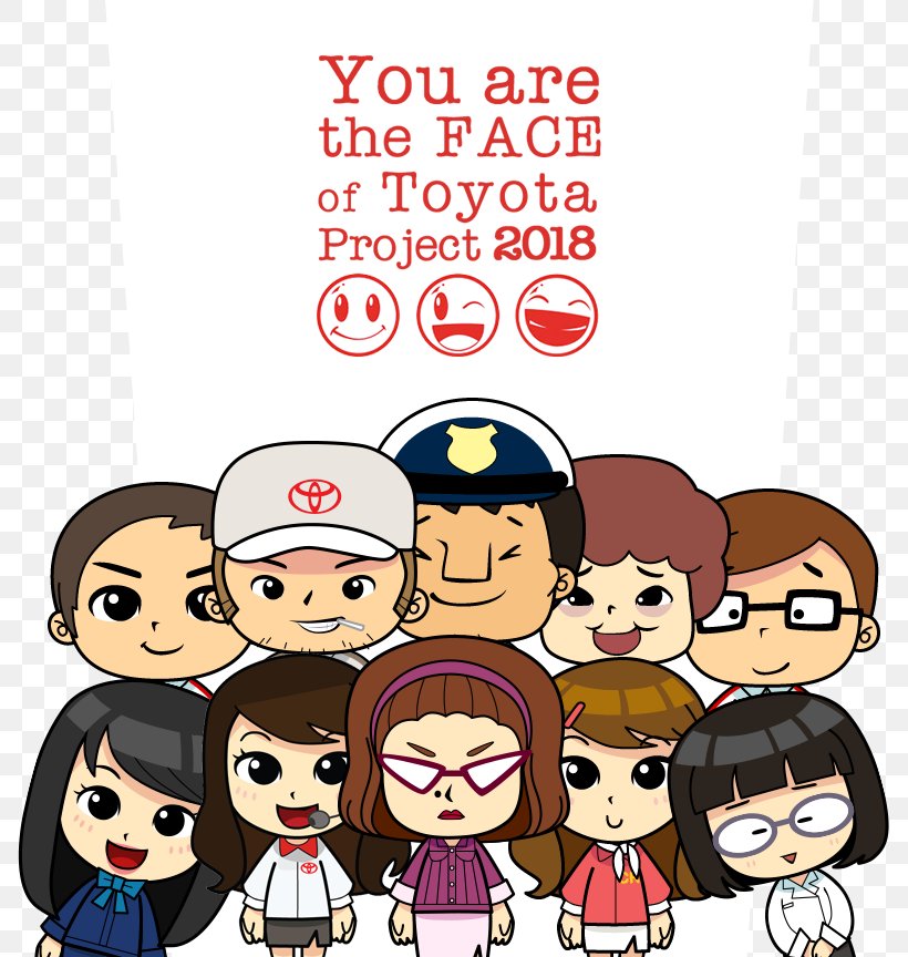 Toyota Motor Thailand Clip Art Toyota Motor Thailand Video, PNG, 787x864px, Toyota, All Rights Reserved, Cartoon, Communication, Conversation Download Free
