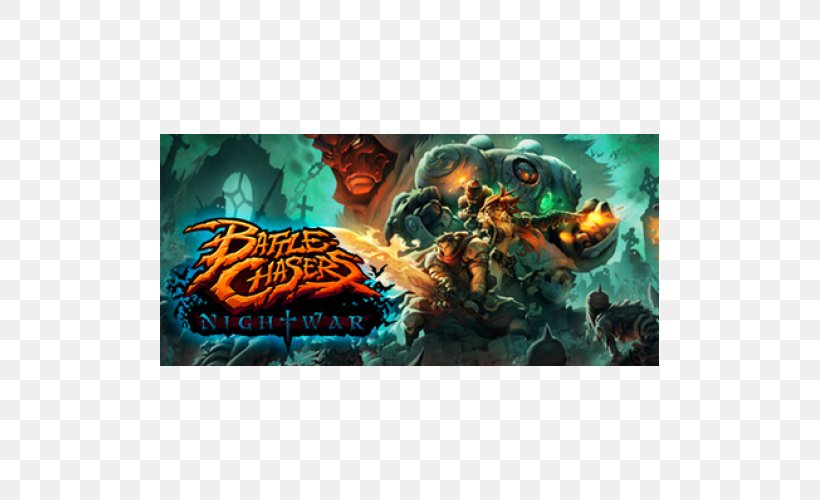Battle Chasers: Nightwar Video Games Xbox One Role-playing Game, PNG, 500x500px, Battle Chasers Nightwar, Dungeon Crawl, Entertainment, Game, Invertebrate Download Free