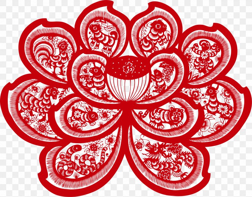 Lotus 12 Papercutting Chinese Paper Cutting Art, PNG, 2539x1990px, Papercutting, Art, Chinese Art, Chinese New Year, Chinese Paper Cutting Download Free