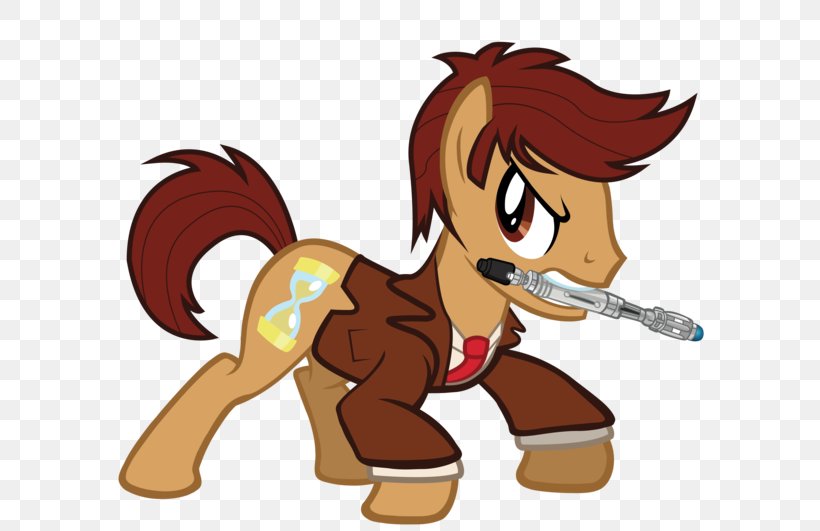 Pony Tenth Doctor Derpy Hooves Physician, PNG, 600x531px, Pony, Animal Figure, Art, Carnivoran, Cartoon Download Free