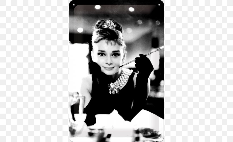 Audrey Hepburn Breakfast At Tiffany's Paul Varjak Holly Golightly Romantic Comedy, PNG, 500x500px, Audrey Hepburn, Actor, Black And White, Blake Edwards, Classic Movies Download Free