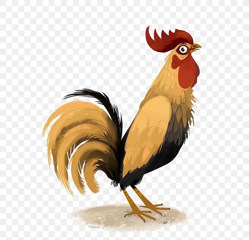 Rooster Chicken Paper Illustration, PNG, 564x789px, Rooster, Art, Beak, Bird, Cartoon Download Free