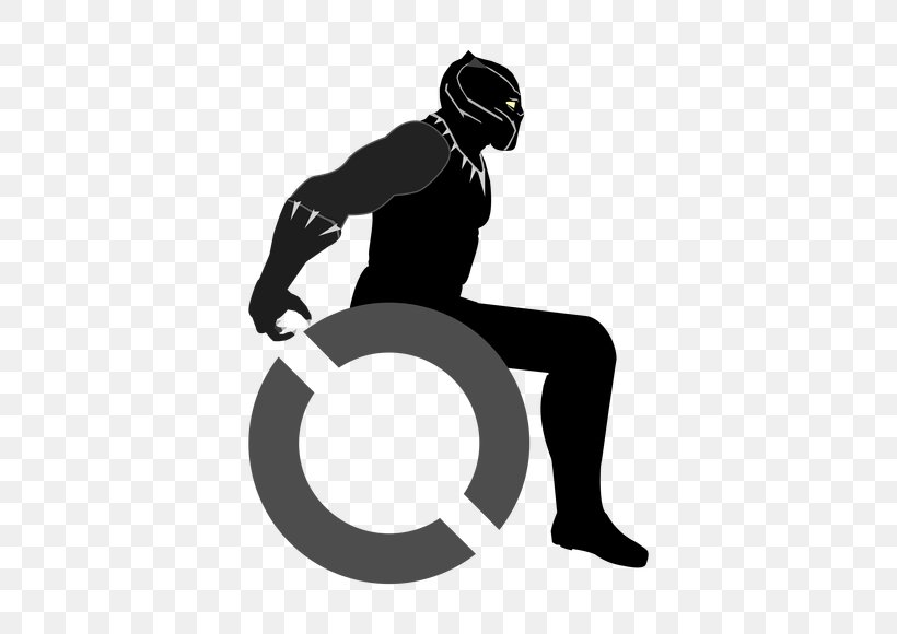 Clip Art Image Vector Graphics, PNG, 580x580px, Silhouette, Arm, Black, Black Panther, Carolina Panthers Download Free