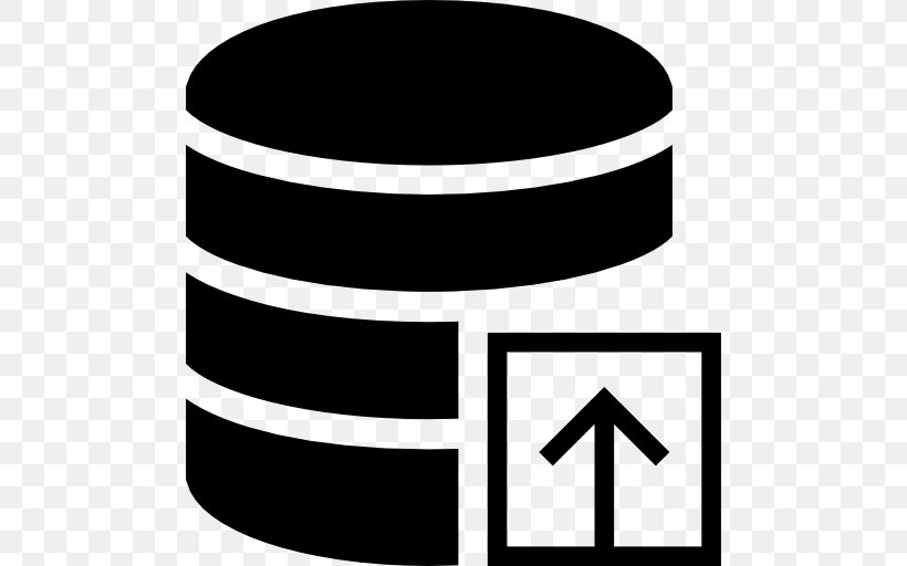 Cloud Storage Database, PNG, 512x512px, Cloud Storage, Black, Black And White, Brand, Computer Download Free