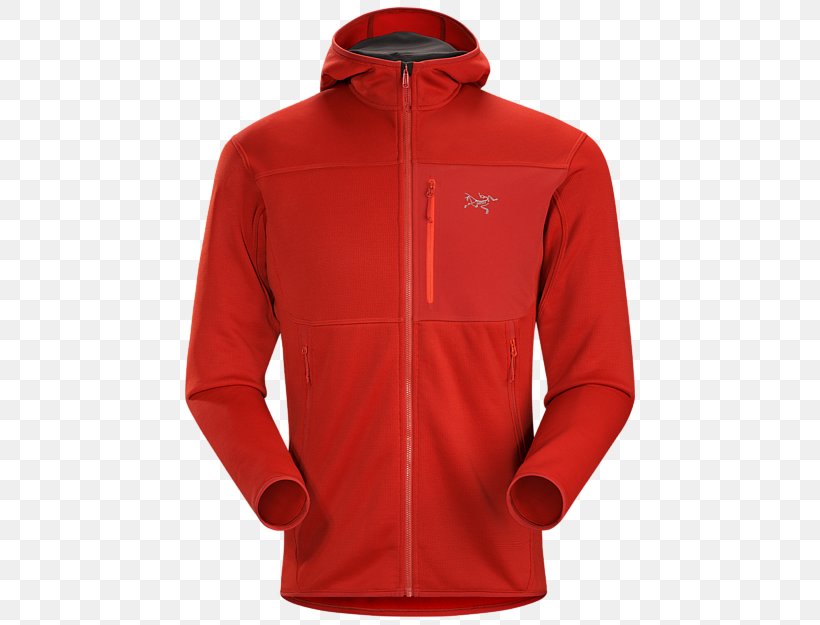 Hoodie T-shirt Arc'teryx Jacket Polar Fleece, PNG, 450x625px, Hoodie, Active Shirt, Bluza, Clothing, Coat Download Free