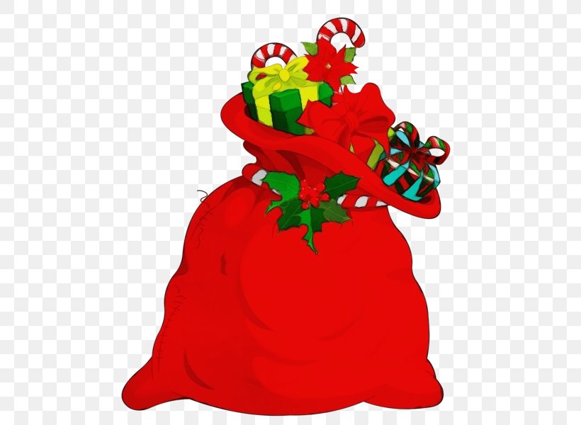 Christmas Tree Watercolor, PNG, 515x600px, Watercolor, Bag, Box, Christmas, Christmas Day Download Free