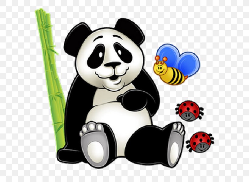 Giant Panda Baby Bears Mural Clip Art, PNG, 600x600px, Giant Panda, Baby Bears, Bear, Carnivoran, Cartoon Download Free
