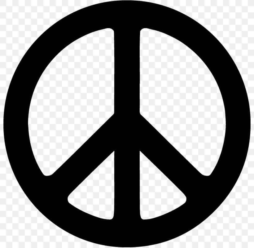 Peace Symbols, PNG, 800x800px, Peace Symbols, Black And White, Button, Peace, Rim Download Free