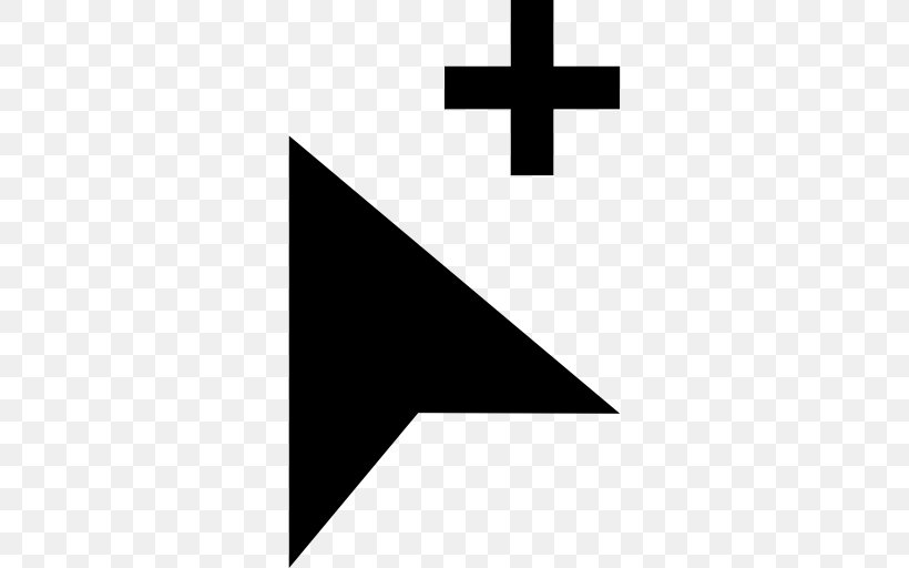 Computer Mouse Pointer Cursor Arrow, PNG, 512x512px, Computer Mouse, Black, Black And White, Cursor, Logo Download Free