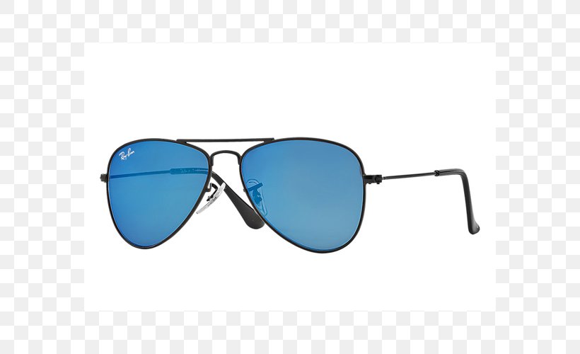 Ray-Ban Aviator Classic Aviator Sunglasses Ray-Ban Aviator Flash, PNG, 582x500px, Rayban, Aqua, Aviator Sunglasses, Azure, Blue Download Free