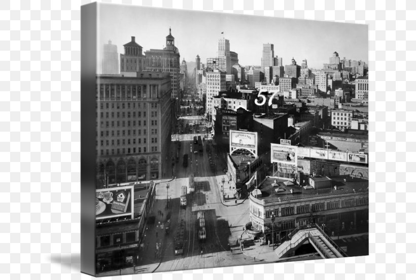 San Francisco Ferry Building Cityscape Bar & Lounge Gallery Wrap Canvas Photography, PNG, 650x553px, San Francisco Ferry Building, Art, Black And White, Building, Canvas Download Free