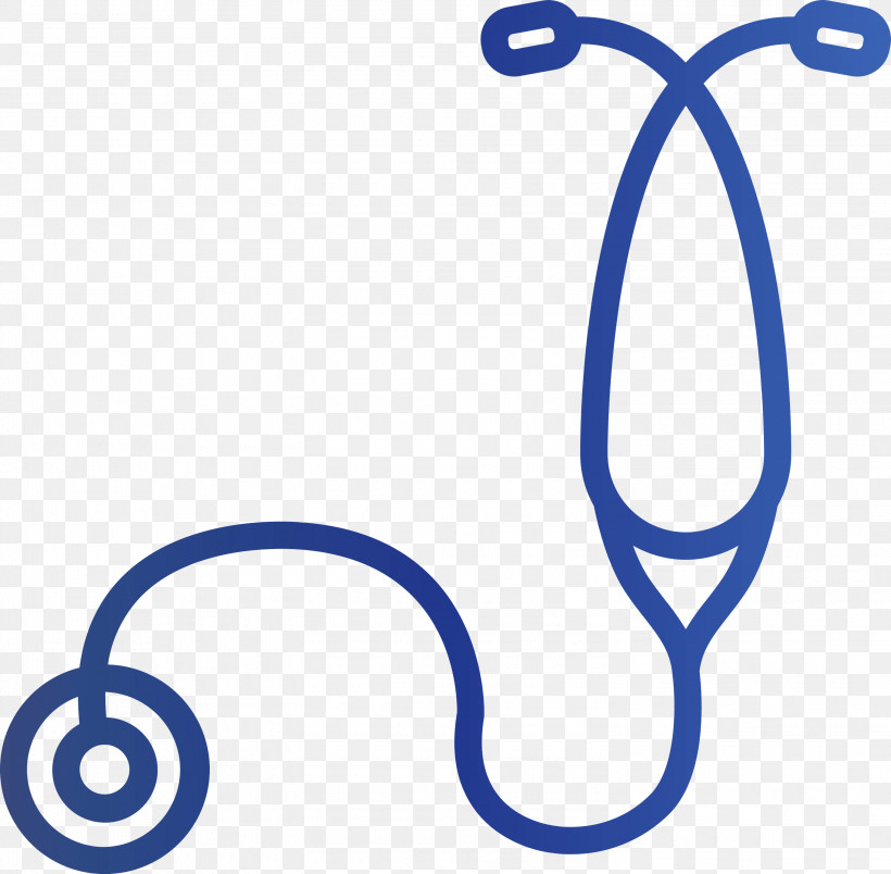 Stethoscope, PNG, 3000x2945px, Stethoscope, Line Download Free