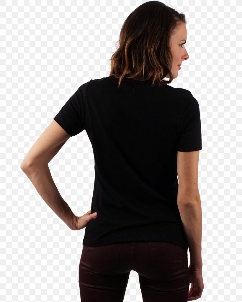 Long-sleeved T-shirt Long-sleeved T-shirt Woman, PNG, 768x1024px, Sleeve, Black, Black M, Clothing, Female Download Free