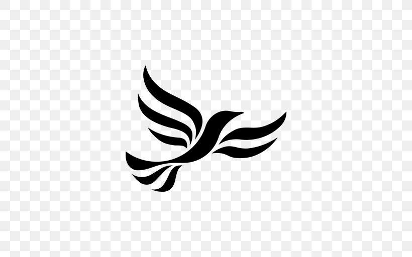 Portsmouth Liberal Democrats Liberal Party Leader Of The Liberal Democrats Liberalism, PNG, 512x512px, Liberal Democrats, Beak, Bird, Black, Black And White Download Free