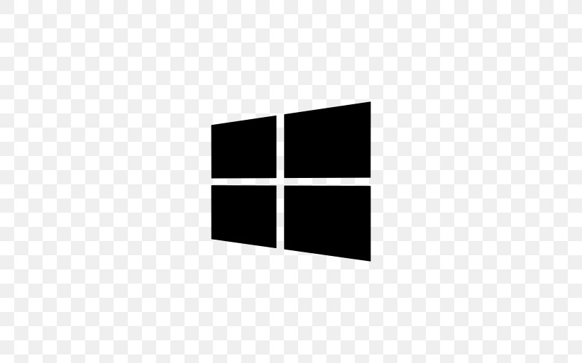 Windows 10 Computer Software Operating Systems Windows Server, PNG, 512x512px, 64bit Computing, Windows 10, Active Directory, Black, Brand Download Free