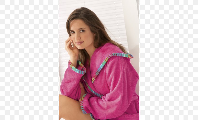 Bathrobe Hood Sleeve Outerwear Nightwear, PNG, 500x500px, Watercolor, Cartoon, Flower, Frame, Heart Download Free