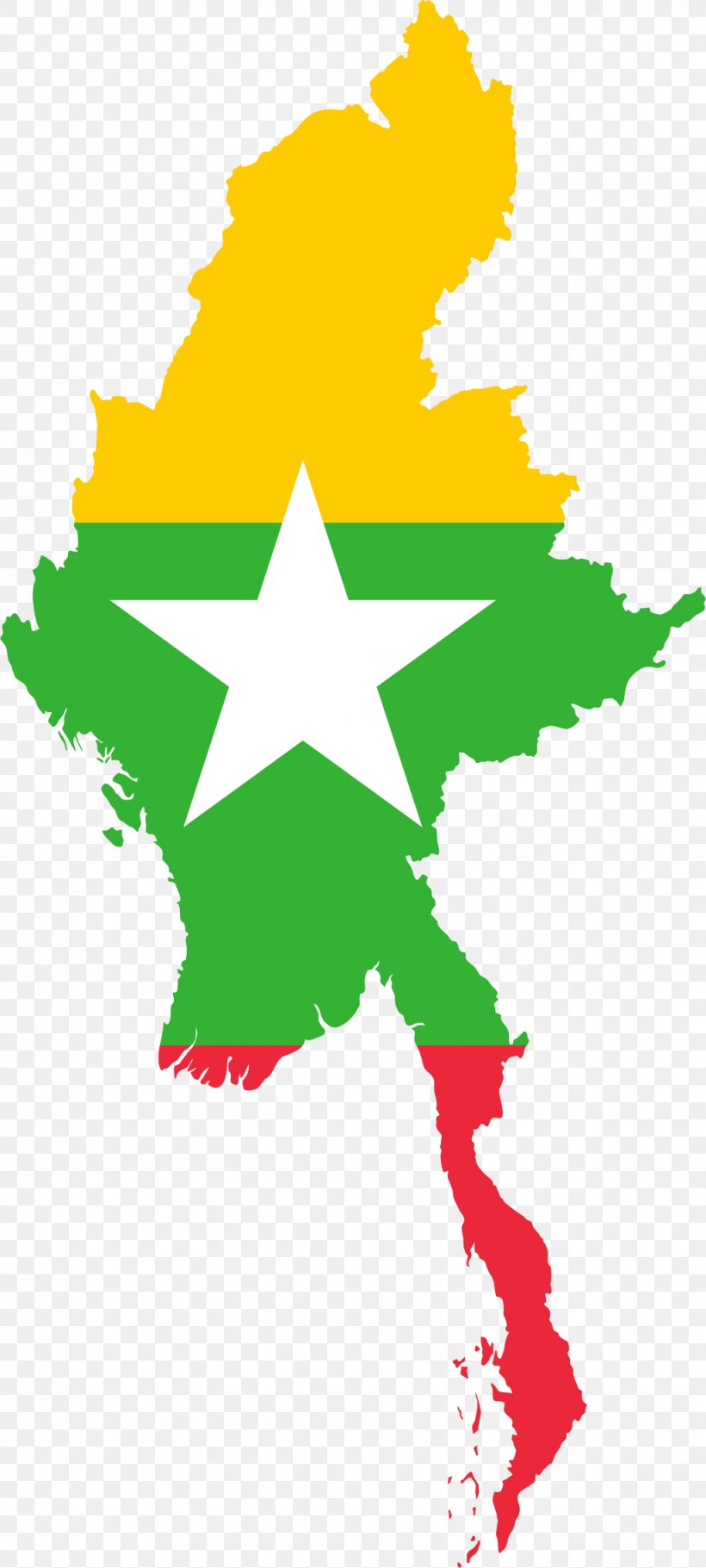 Burma Flag Of Myanmar Vector Map, PNG, 1028x2283px, Burma, Area, Artwork, Blank Map, City Map Download Free